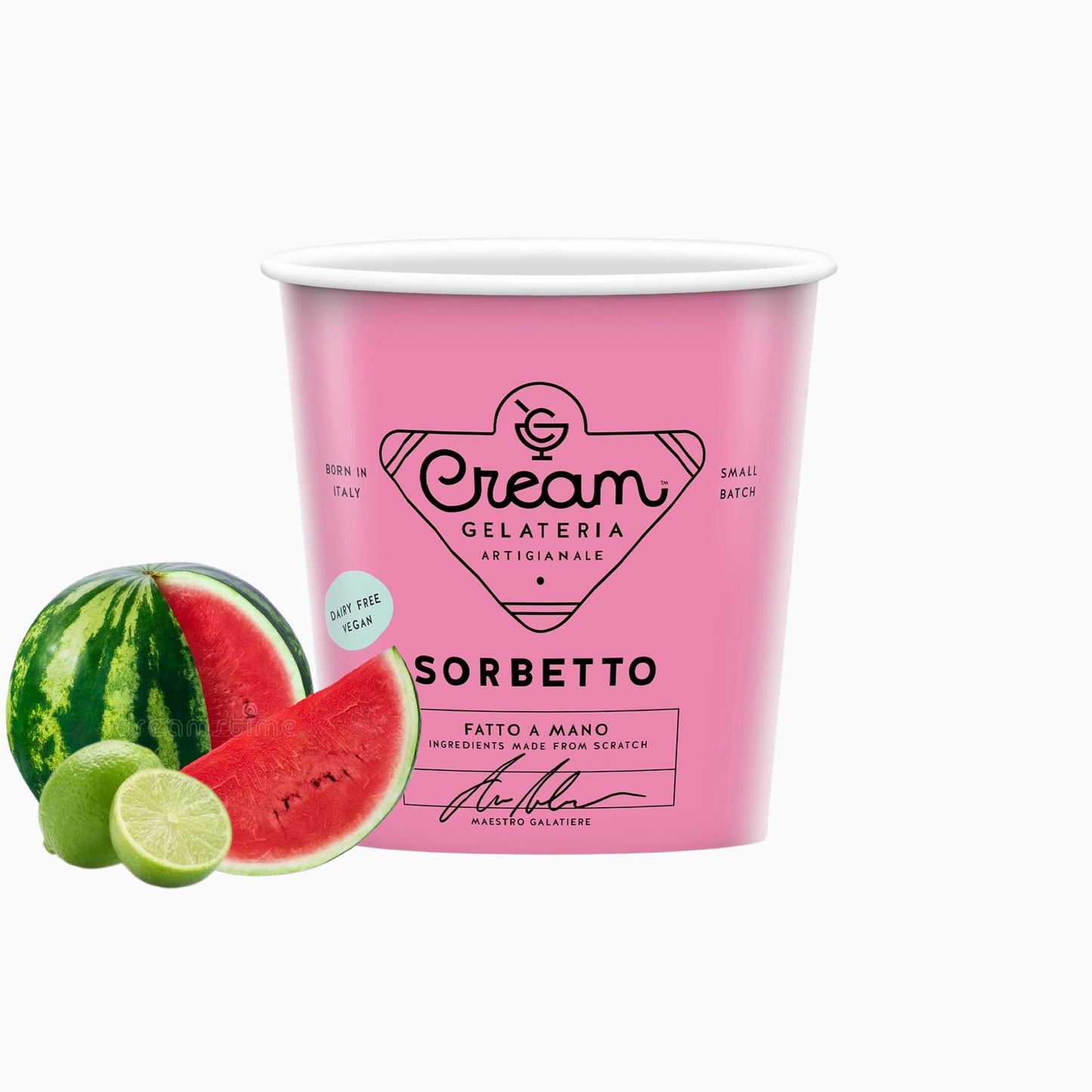 KFP Parve Watermelon Lime Sorbetto
