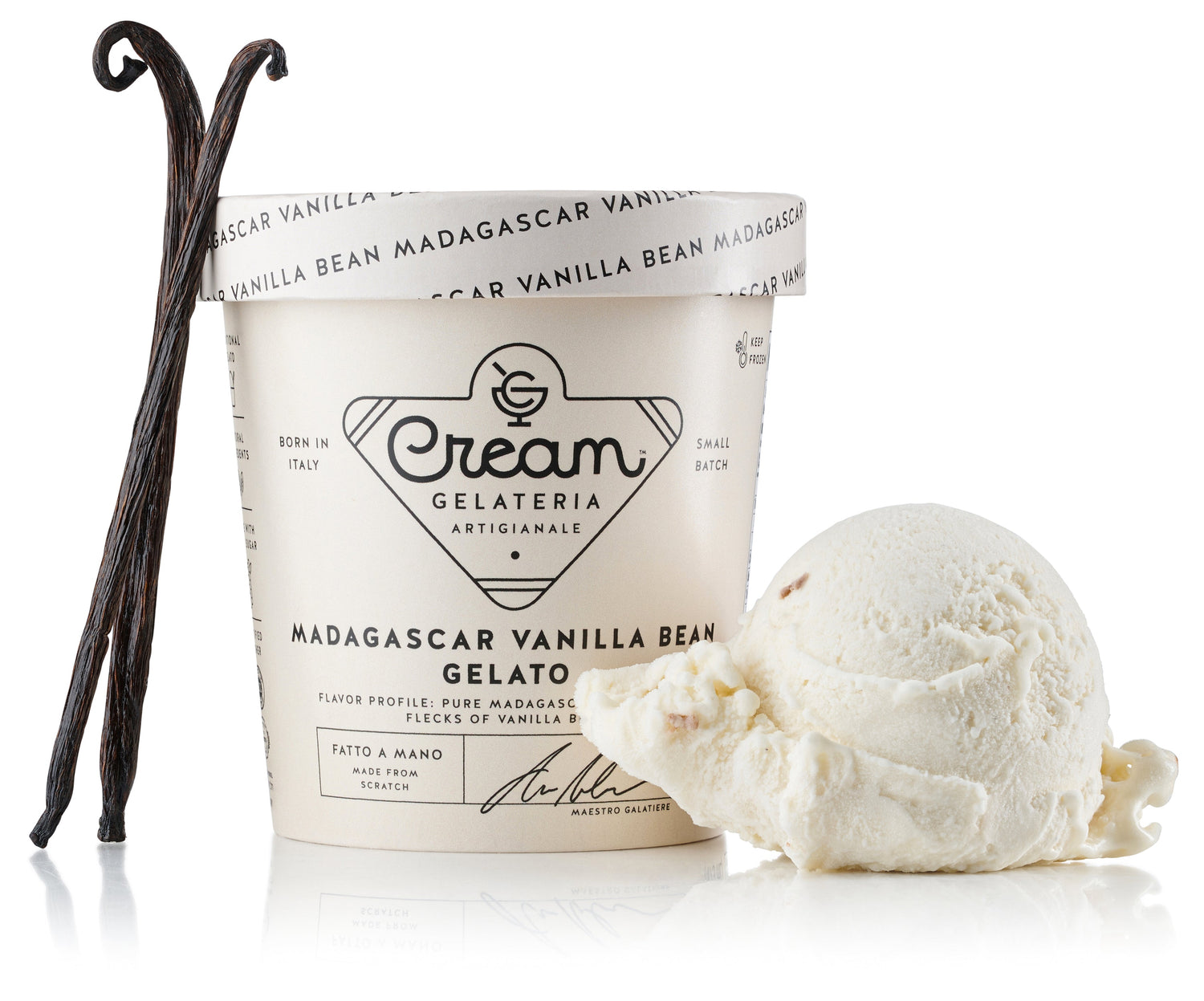 KFP Dairy Strawberry Shortcake Gelato